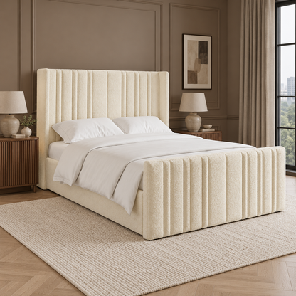 Grimsby Boucle Bed Frame