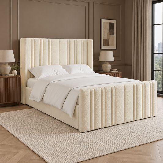 Grimsby Boucle Bed Frame