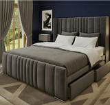 Manhattan Divan Bed Frame in Plush Velvet
