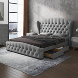 Murshad Winged Divan Bed Frame