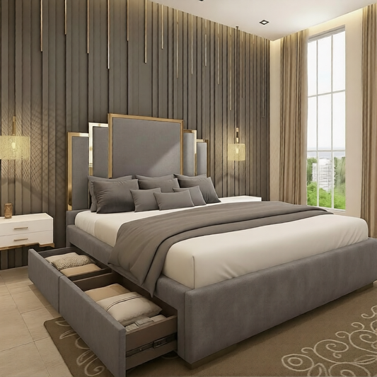 Santro Golden Strip Divan Bed Frame
