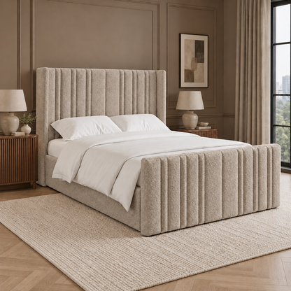 Grimsby Boucle Bed Frame