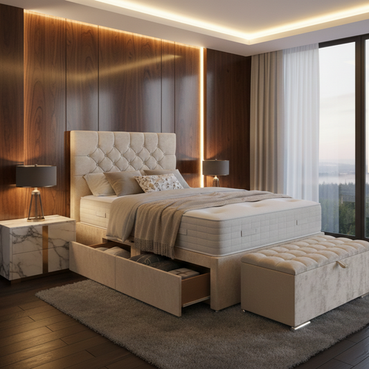 Melbrone Chesterfield Divan Bed