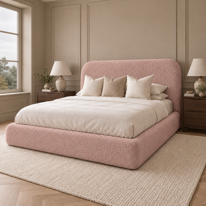 Preston Boucle Bed Frame