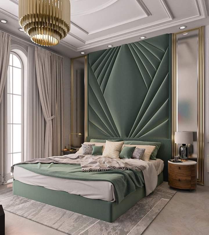 Dior High End Bed Frame With Designer Headboard