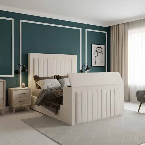 Molty Linestyle TV Bed Frame